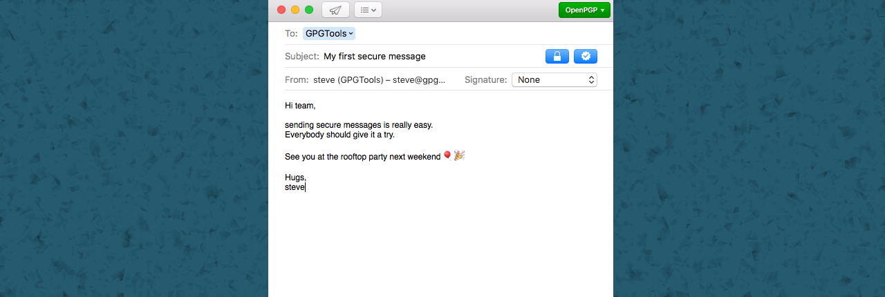 Gpg for mac mail